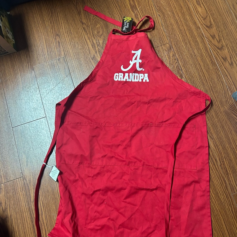 Alabama Red Grandpa Apron